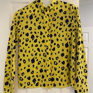 RtA long sleeve button up blouse